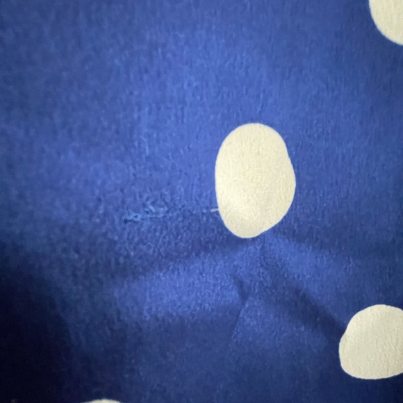 Royal blue polka dot dress, size small! - Picture 4 of 5